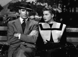 Cary Grant e Ingrid Bergman en 