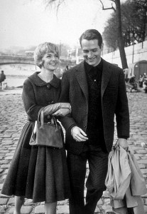 Joanne Woodward y Paul Newman en 