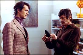 Anthony Perkins y Charles Bronson en 