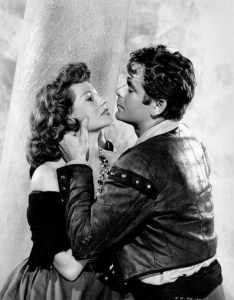 Rita Hayworth y Glenn Ford en 