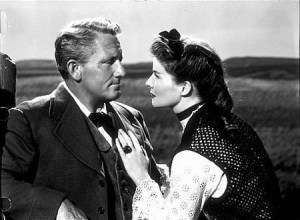 Spencer Tracy y Katharine Hepburn en 