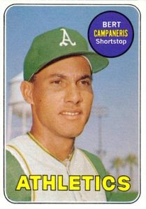 Bert Campaneris, ganador de tres anillos de serie mundial de manera consecutiva