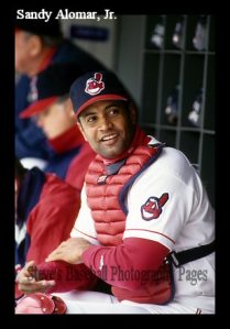El boricua Sandy Alomar, novato del año en la Liga Americana (1990) 