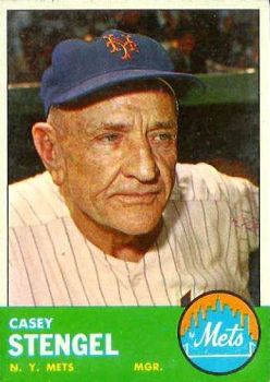 Casey como manager de los Mets