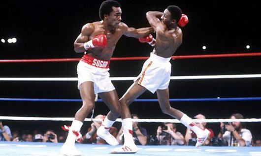 Leonard vs Hearns en su primera pelea