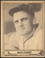 Max Carey, robó 33 veces el home, líder de todos los tiempos en la Liga Nacional 