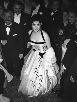 Vittorio De Sica con Gina Lollobrigida