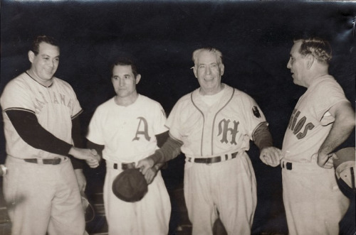 Los cuatro managers de 1955-56