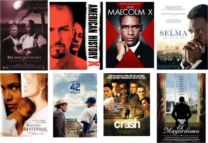 Afiches de filmes sobre racismo en EEUU (II)