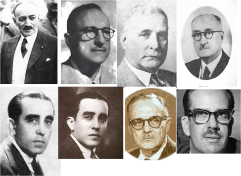 Otros presidentesCarlos M. de Céspedes y Quesada, Carlos Hevia, Mendieta, José Barnet, Miguel Mariano Gómez, Laredo Bru, Urrutia Lleó, Dorticós Torrado