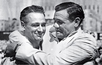 El dúo de asesinos al bate, Gehrig y Ruth