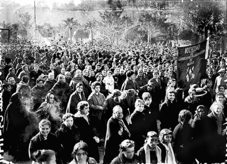 Primera celebración del 8 de marzo en 1914