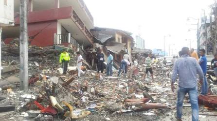 Aquí no quedó nada, Portoviejo, Ecuador