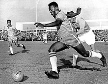 Pelé en acción