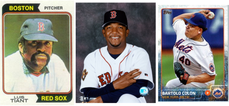 Ases latinos Tiant, Pedro Martinez, Bartolo Colón