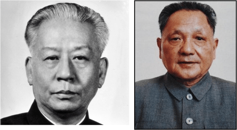 Liu Shaoqi y Den Xiaoping