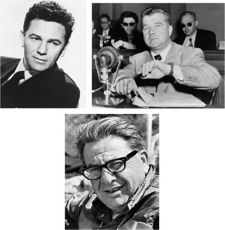 Tres afectados por la caza de brujas John Garfield, Robert Rossen y Martin Ritt