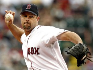 Tim Wakefield lanza una de nudillo