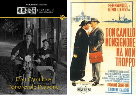 Afiches de las películas de Don Camilo dirigidas por Carmine Gallone
