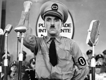 Chaplin en El Gran Dictador (1940)