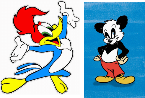 El Pájaro Loco y Andy Panda