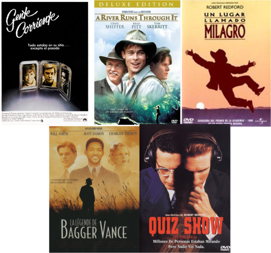 robert redford afiche filmes dirigidos