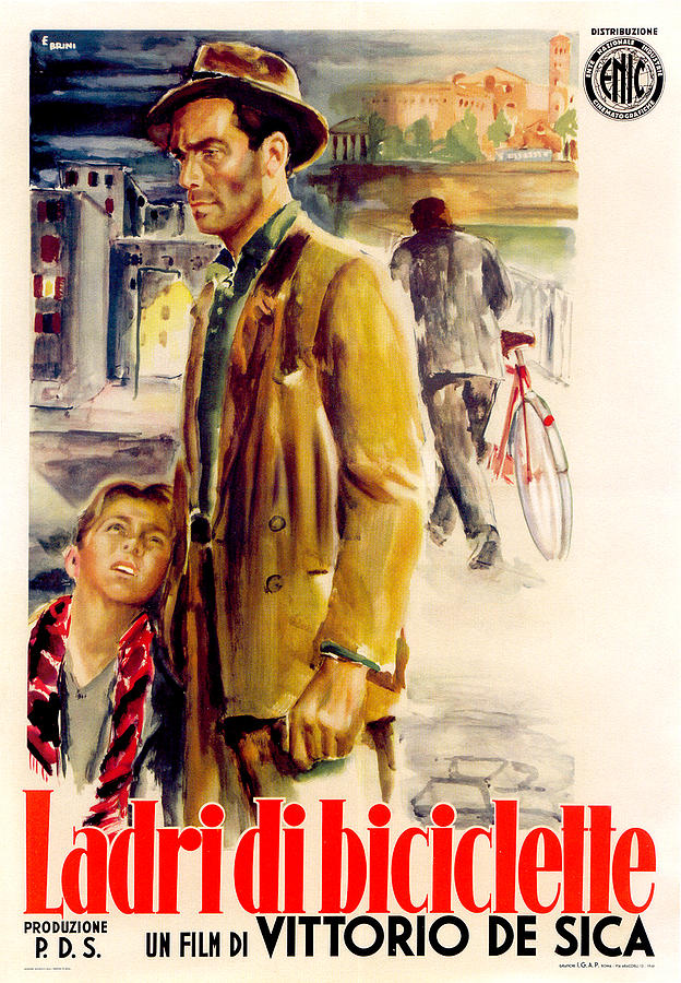 Afiche Ladrón de bicicleta