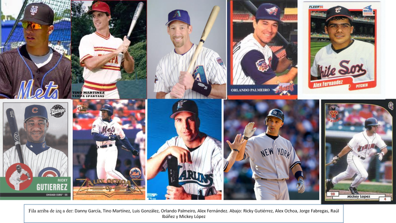 afcihes peloteros raíces cubanas