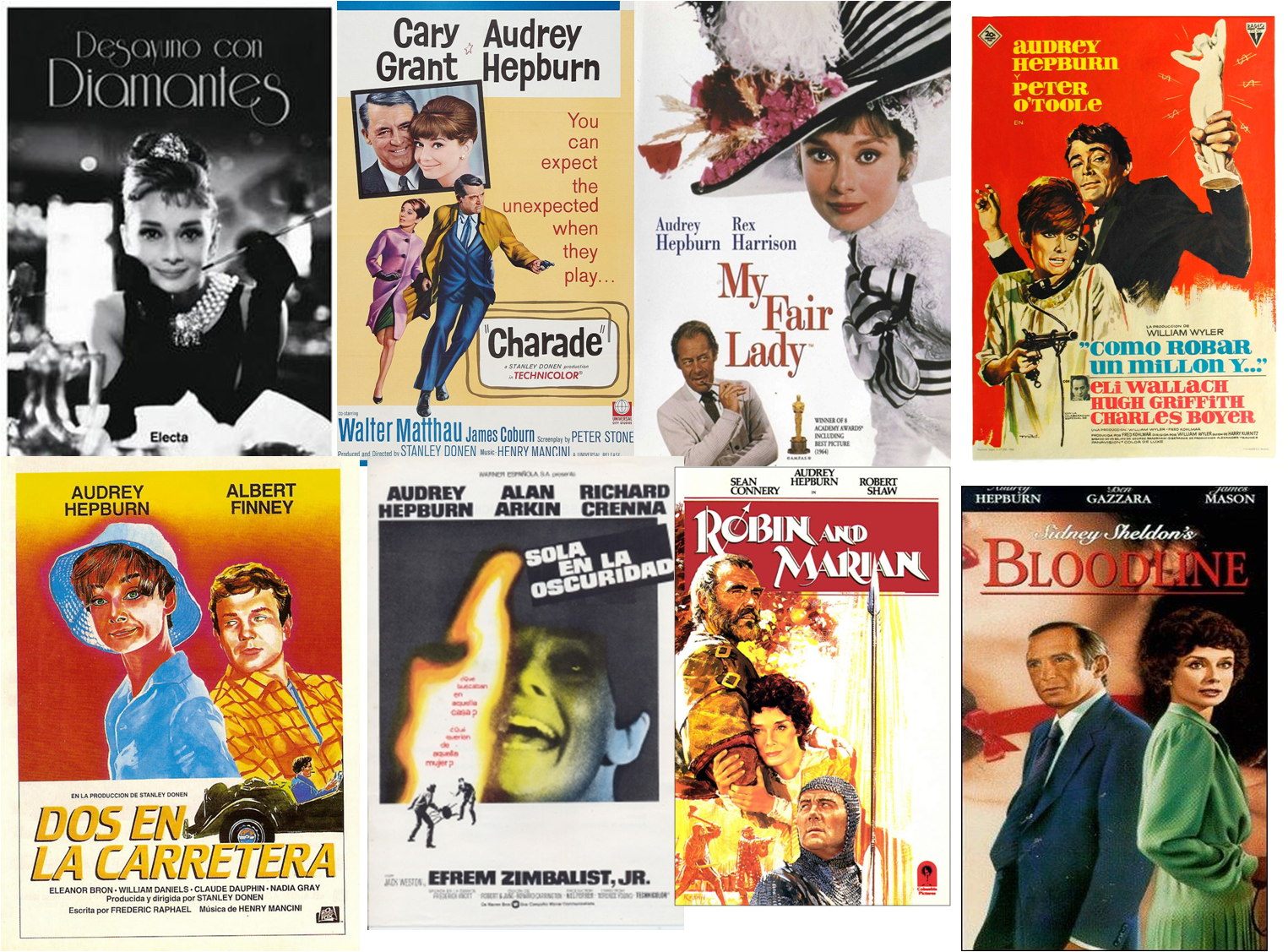 Afiches Audrey Hepburn 2