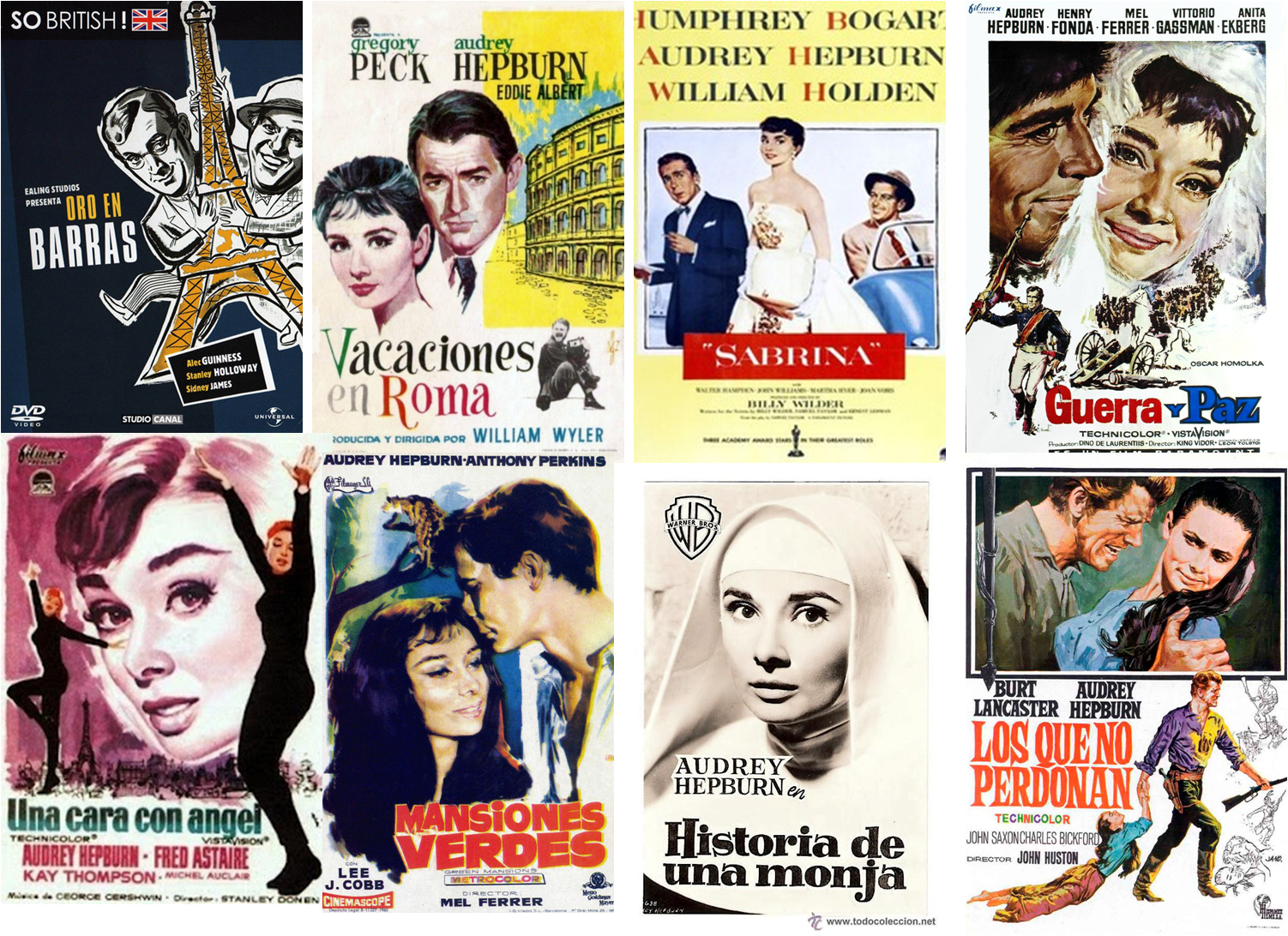 Afiches Audrey Hepburn