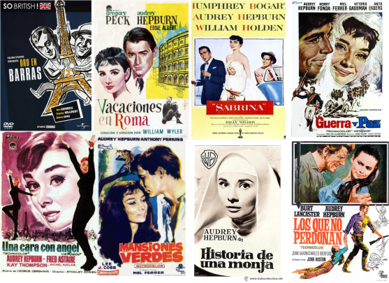 Afiches Audrey Hepburn