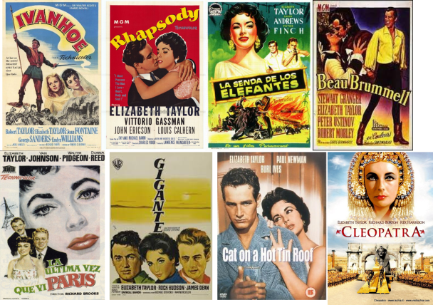 Liz Taylor afiches 3