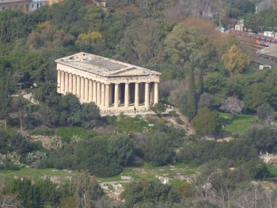 Templo Hefesto, Agora antigua, Atenas