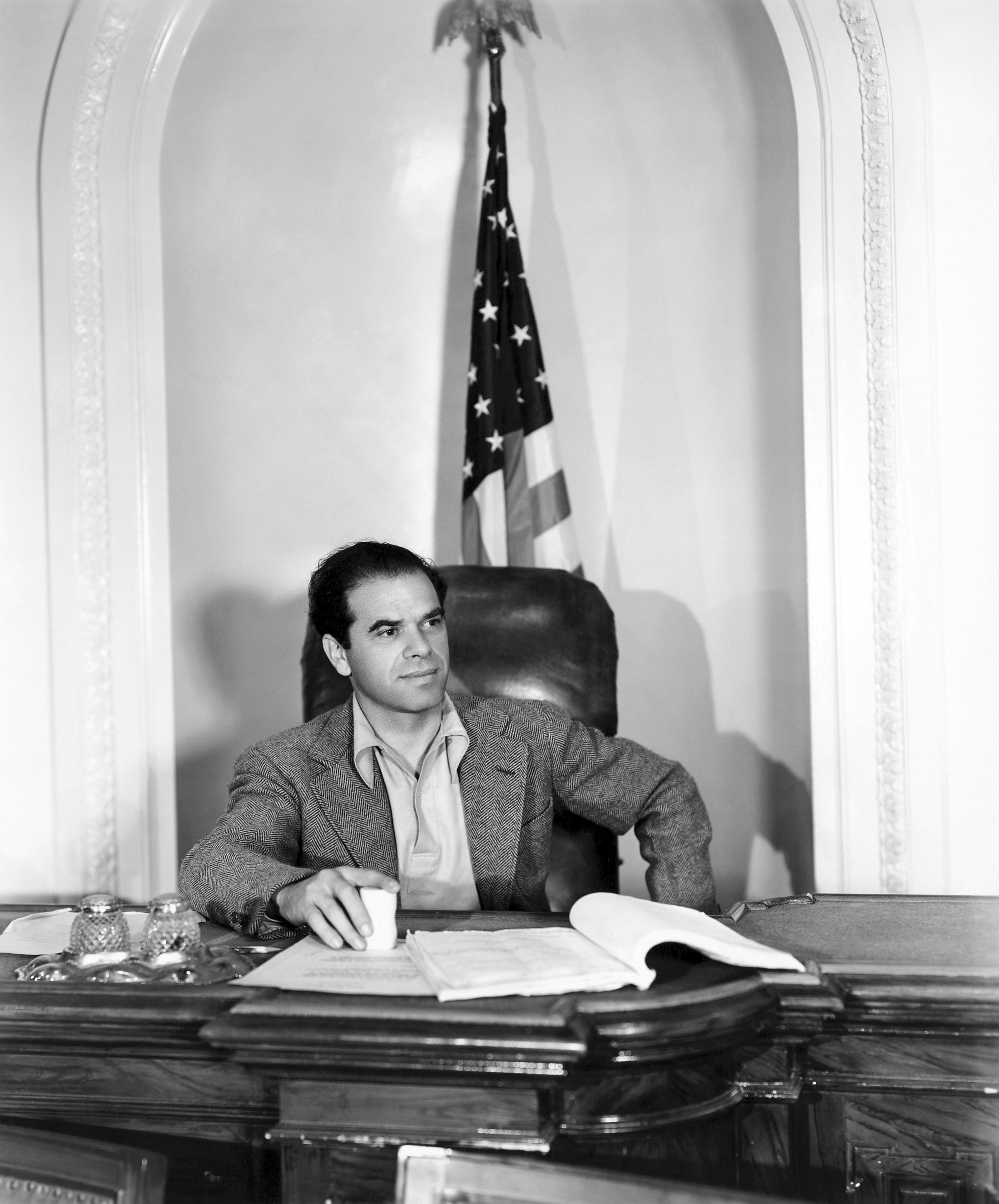 Frank Capra en el rodaje de Mr. Smith Goes to Washington (Ann)