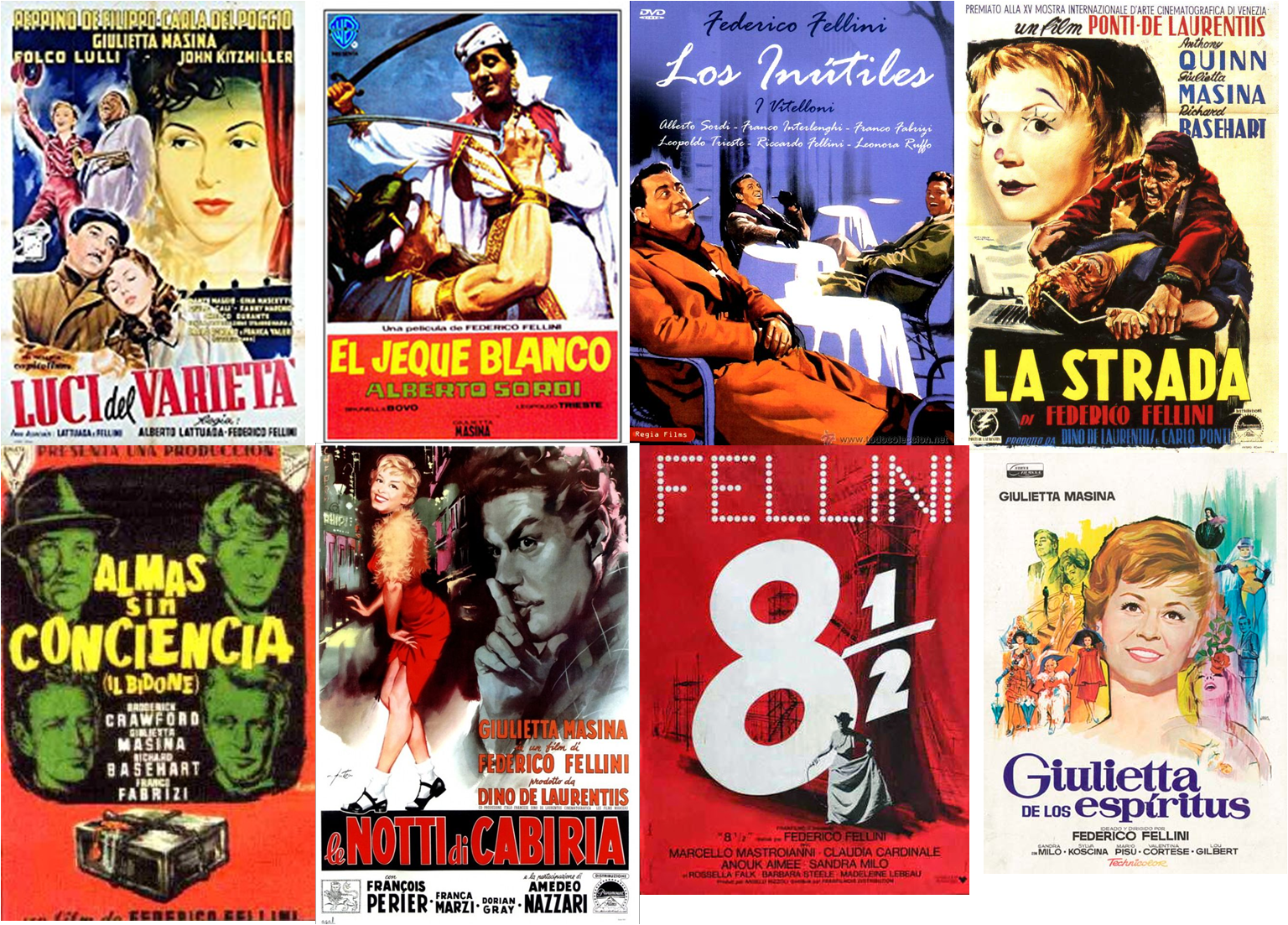 Federico Fellini Afiches