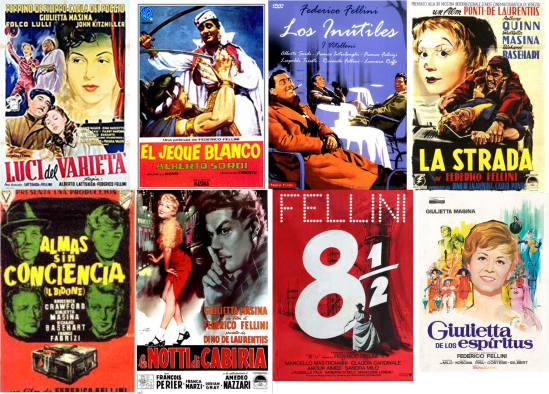 Federico Fellini Afiches