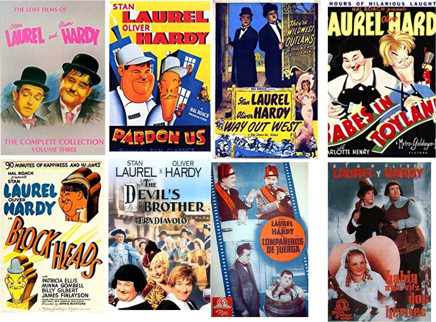 Laurel y Hardy afiche