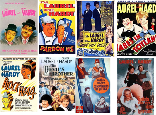 Laurel y Hardy afiche