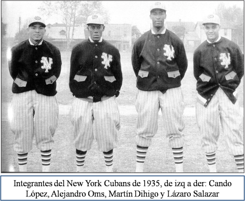 Alejandro Oms y los NY Cubans