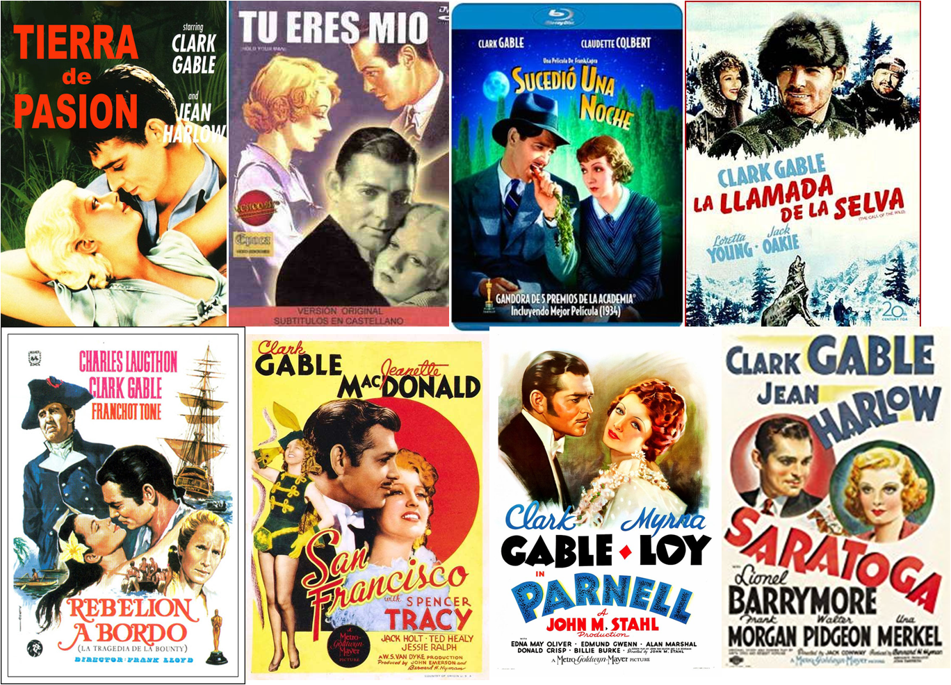 Clark Gable afiches 2