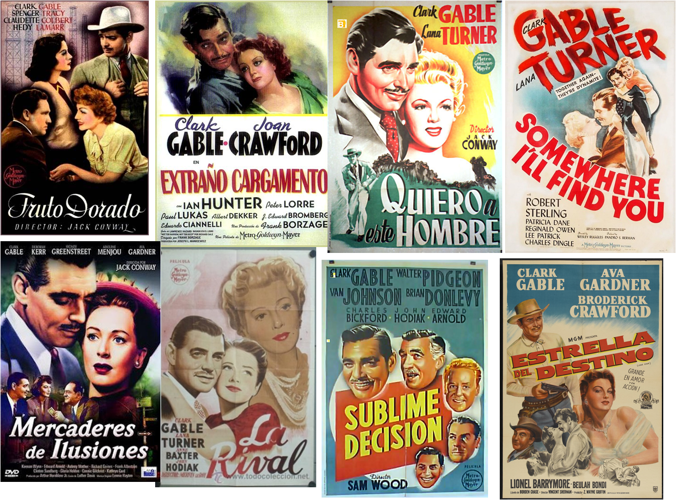 Clark Gable afiches 3