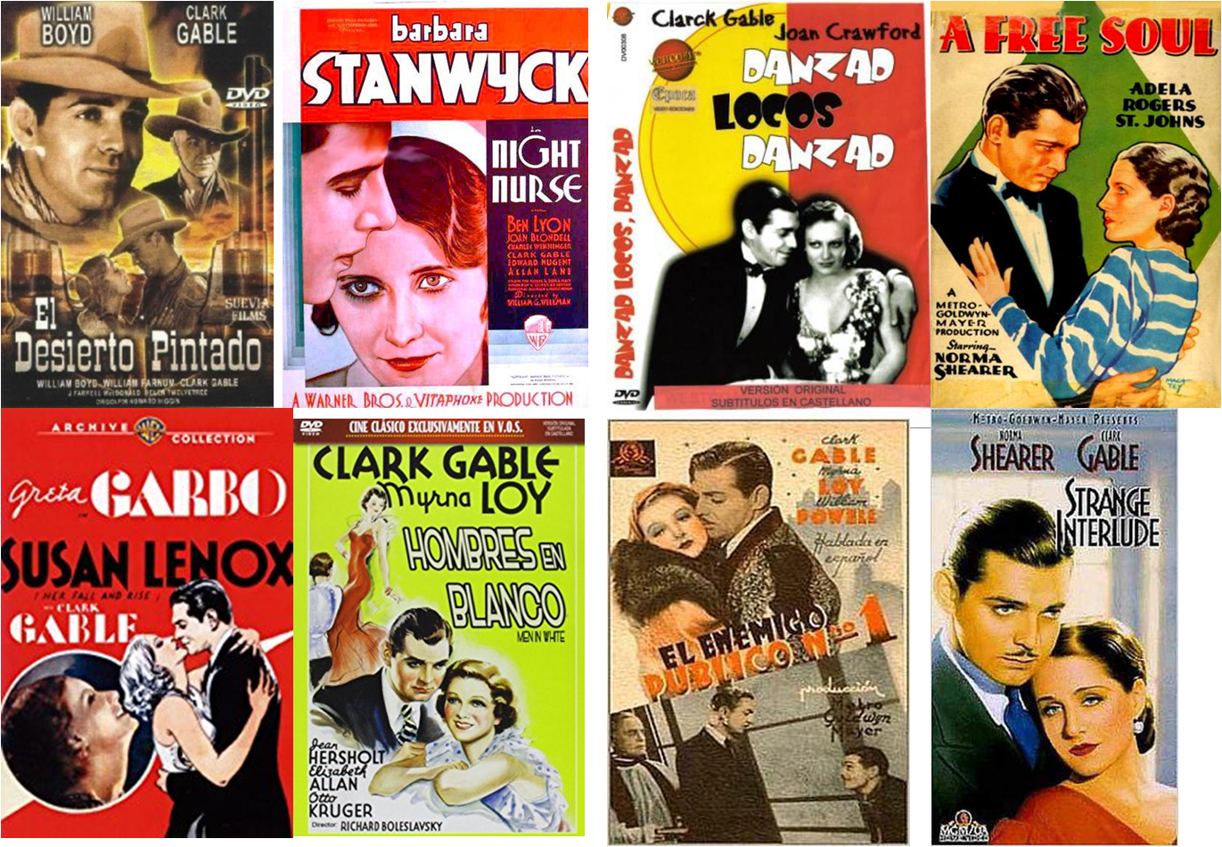 Clark Gable afiches