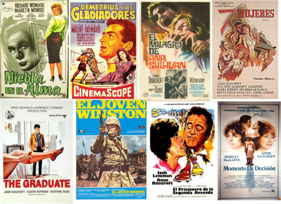 Anne Bancroft aafiches