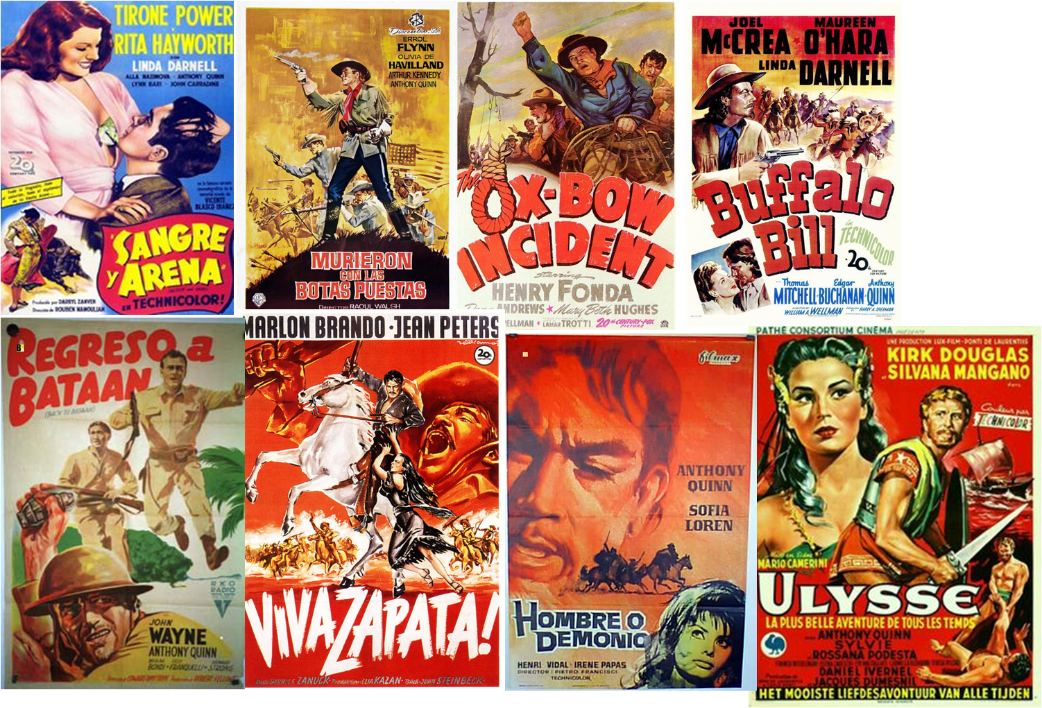 Anthony Quinn afiches