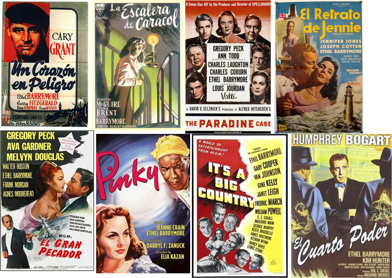 Ethel Barrymore afiches