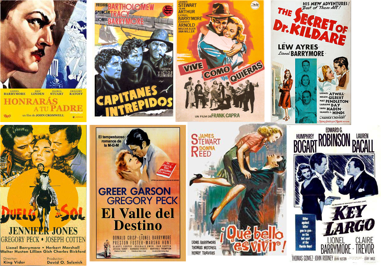 Lionel Barrymore afiches 2