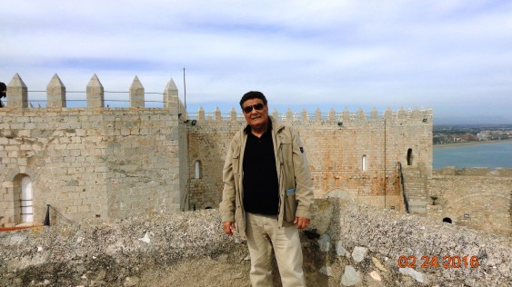 En el castillo de los Templarios