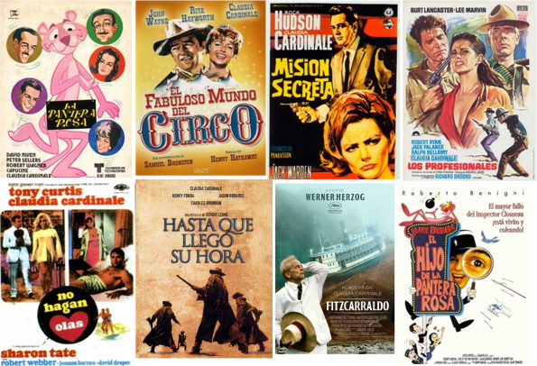 Claudia Cardinale afiches 2