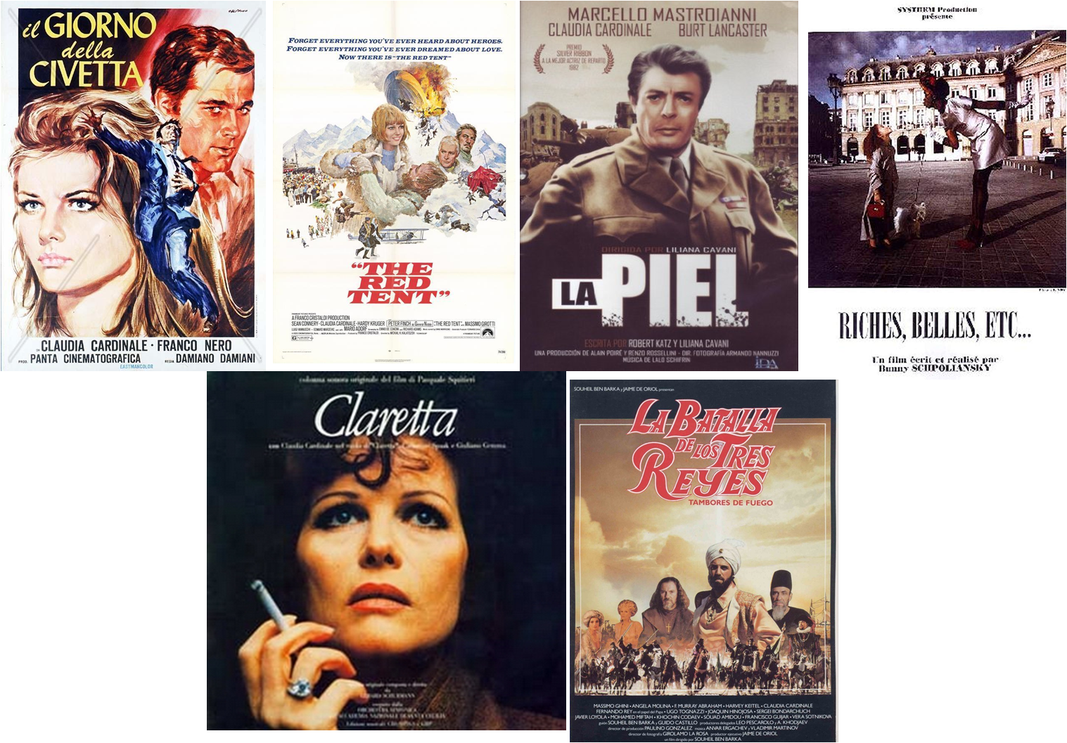 Claudia Cardinale afiches 3