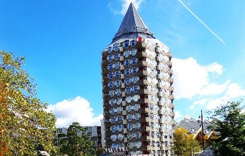 Edificio en el centro de Rotterdam
